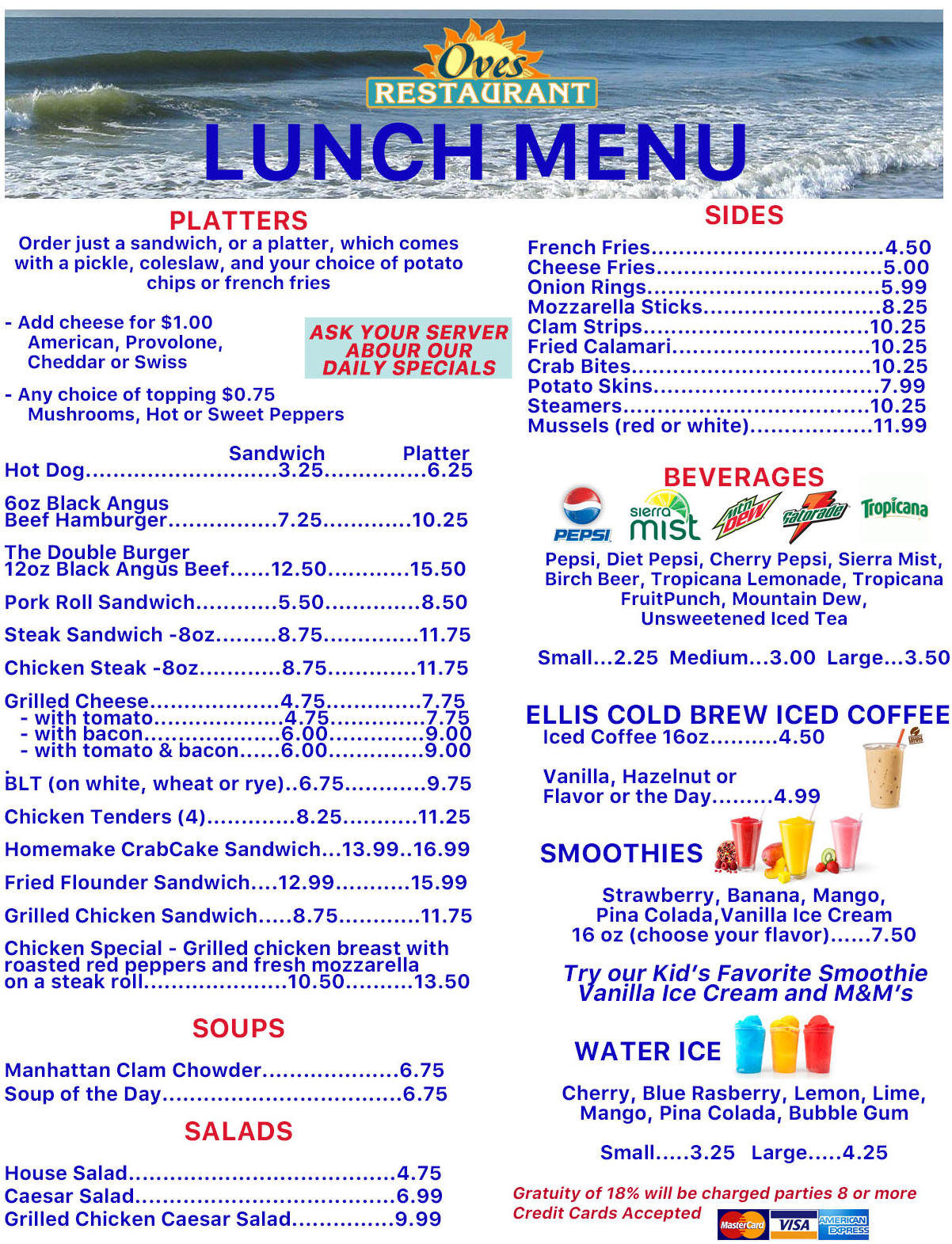 Oves Restaurant Ocean City New Jersey